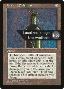 Bottle of Suleiman
