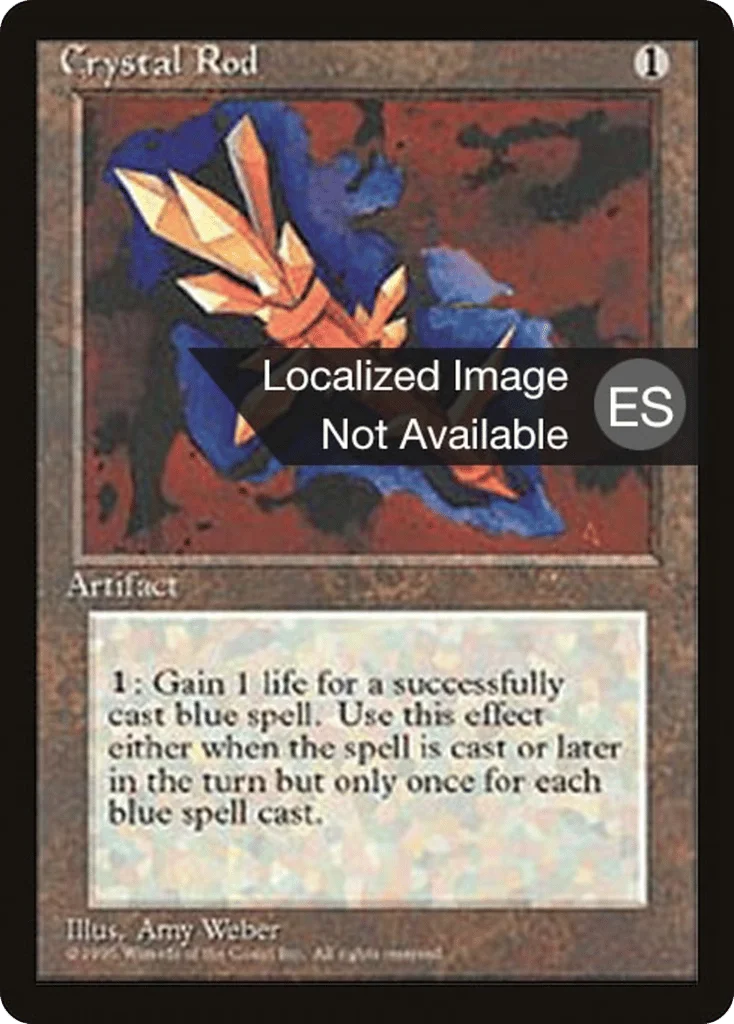 Crystal Rod · Fourth Edition Foreign Black Border