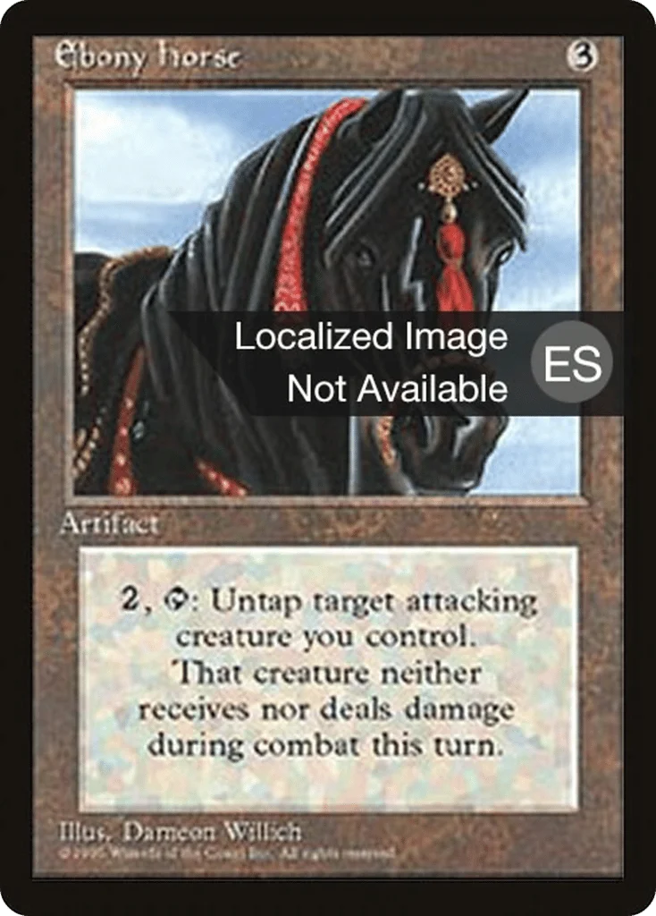 Ebony Horse · Fourth Edition Foreign Black Border
