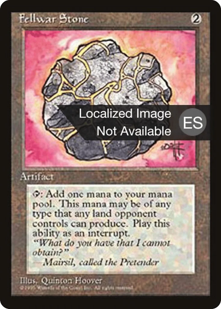 Fellwar Stone · Fourth Edition Foreign Black Border