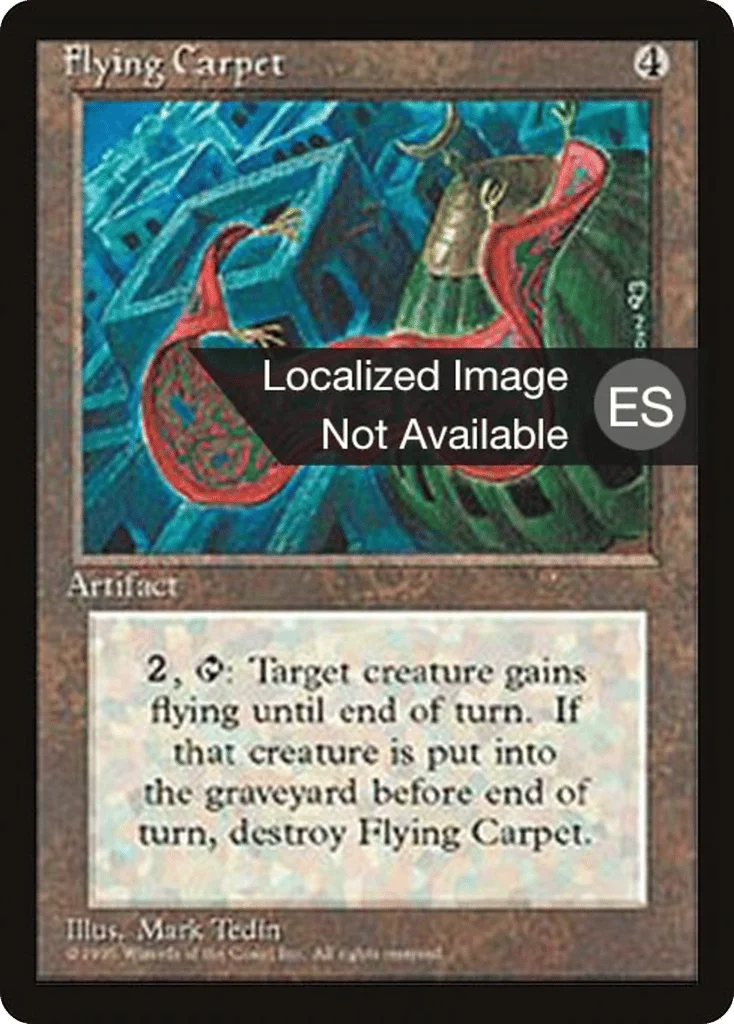 Flying Carpet · Fourth Edition Foreign Black Border
