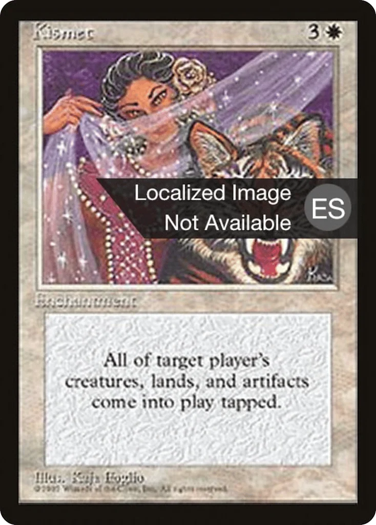 Kismet · Fourth Edition Foreign Black Border