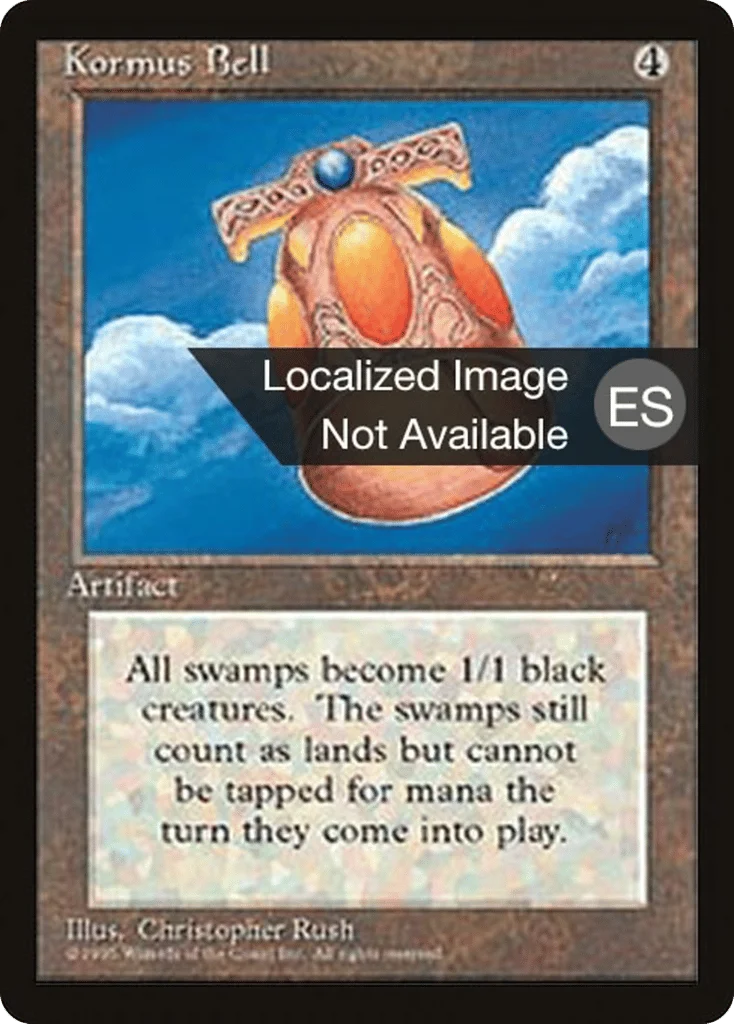 Kormus Bell · Fourth Edition Foreign Black Border