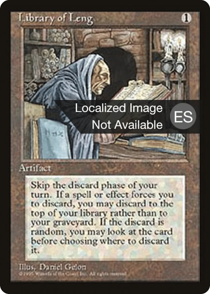 Library of Leng · Fourth Edition Foreign Black Border