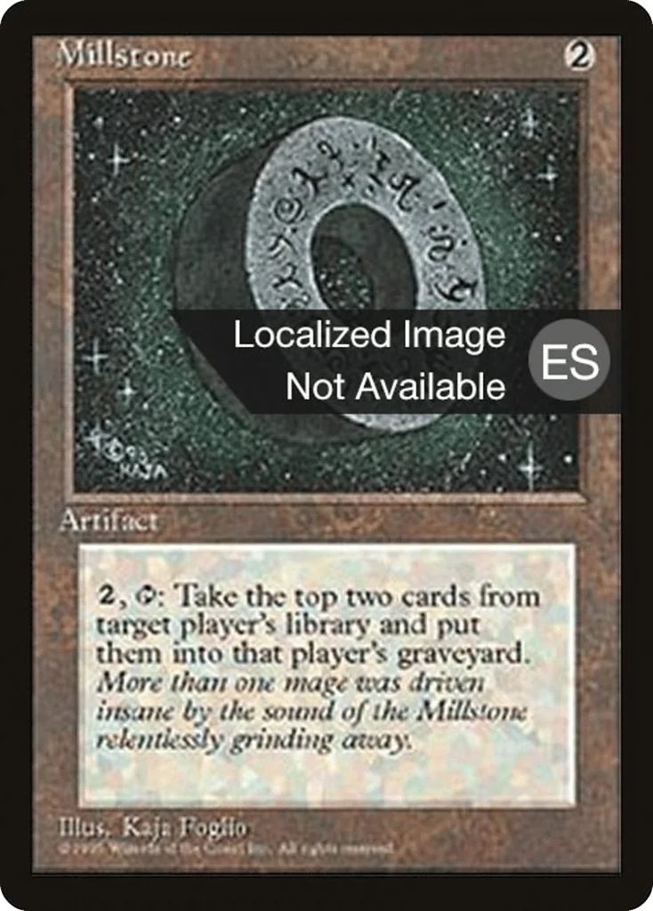 Millstone · Fourth Edition Foreign Black Border