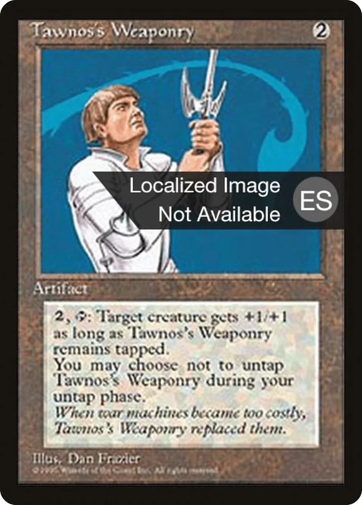 Tawnos's Weaponry · Fourth Edition Foreign Black Border