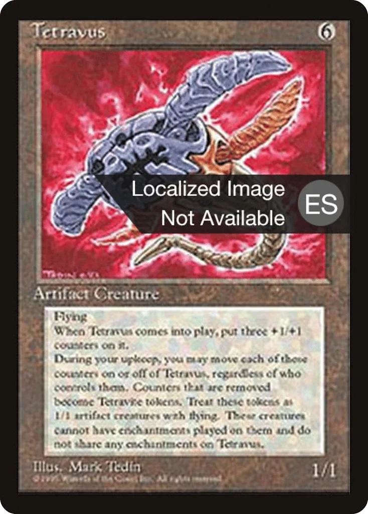 Tetravus · Fourth Edition Foreign Black Border