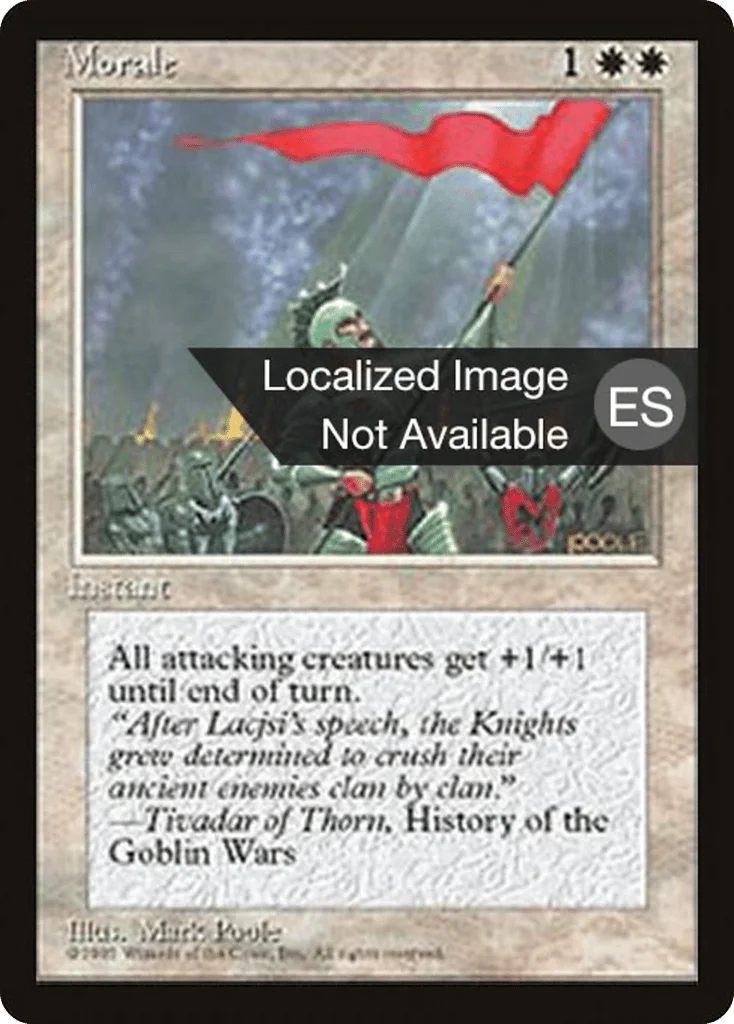 Morale · Fourth Edition Foreign Black Border