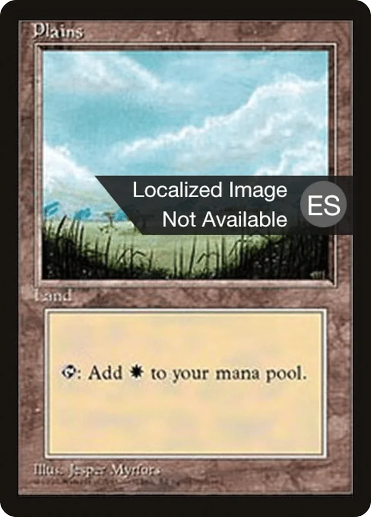 Plains · Fourth Edition Foreign Black Border