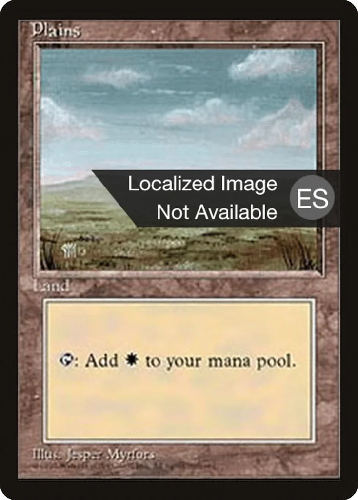 Plains · Fourth Edition Foreign Black Border