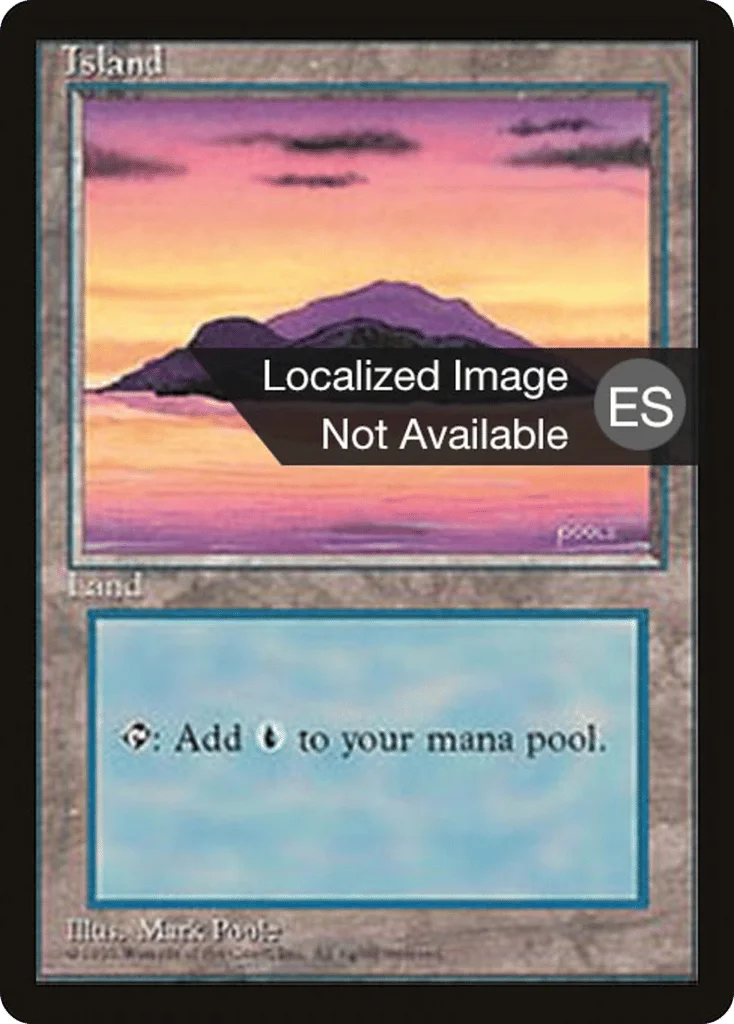 Island · Fourth Edition Foreign Black Border