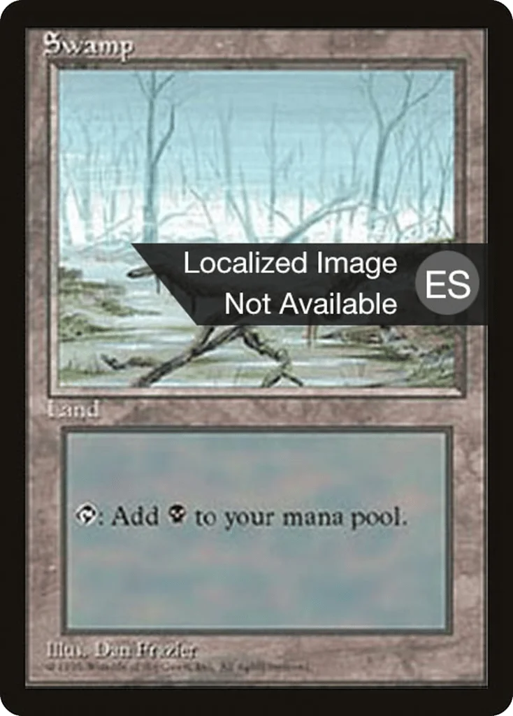 Swamp · Fourth Edition Foreign Black Border