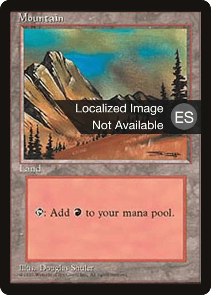Mountain · Fourth Edition Foreign Black Border