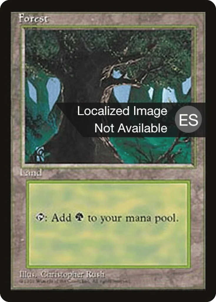 Forest · Fourth Edition Foreign Black Border