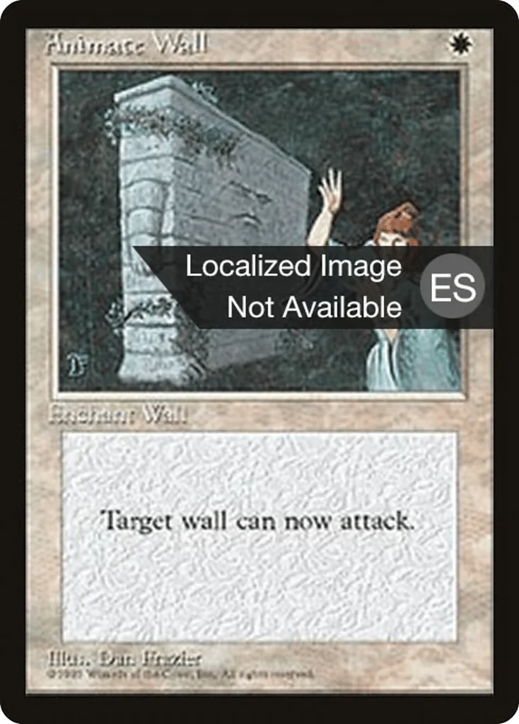 Animate Wall · Fourth Edition Foreign Black Border