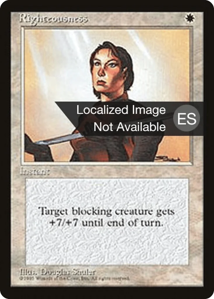 Righteousness · Fourth Edition Foreign Black Border
