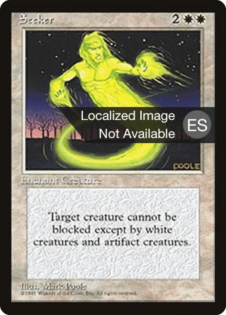 Seeker · Fourth Edition Foreign Black Border