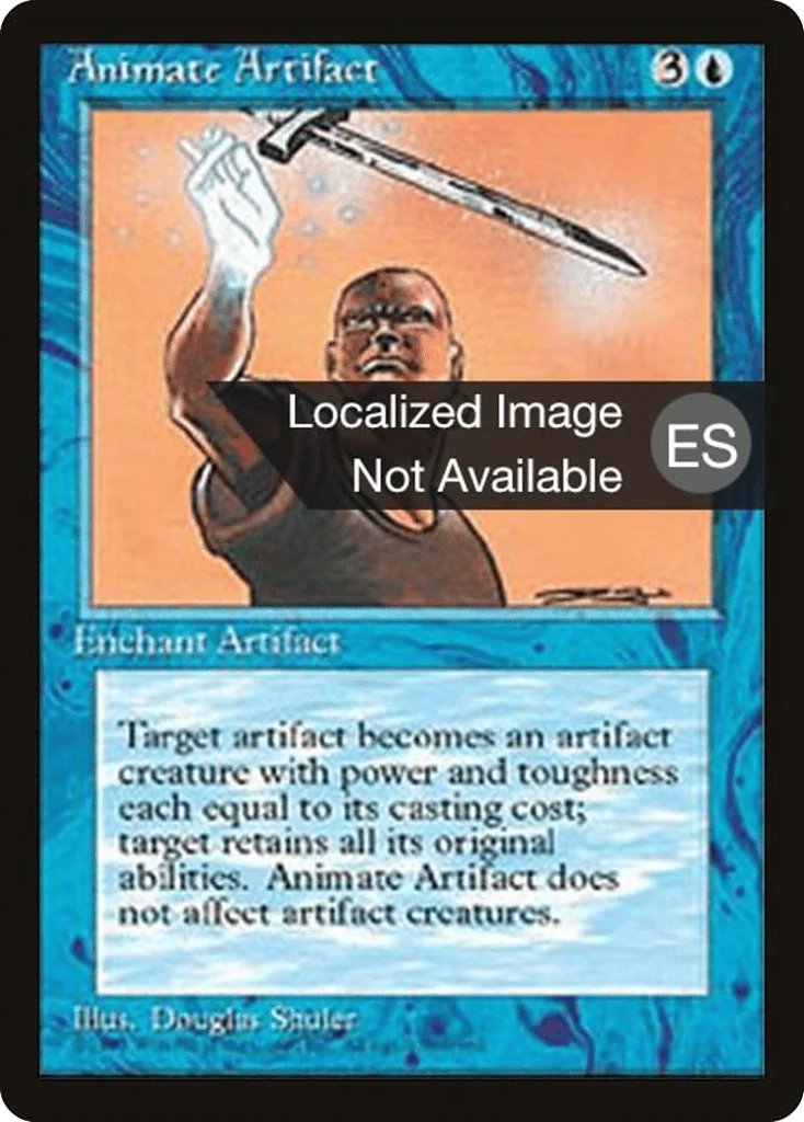 Animate Artifact · Fourth Edition Foreign Black Border