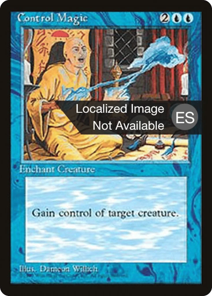 Control Magic · Fourth Edition Foreign Black Border