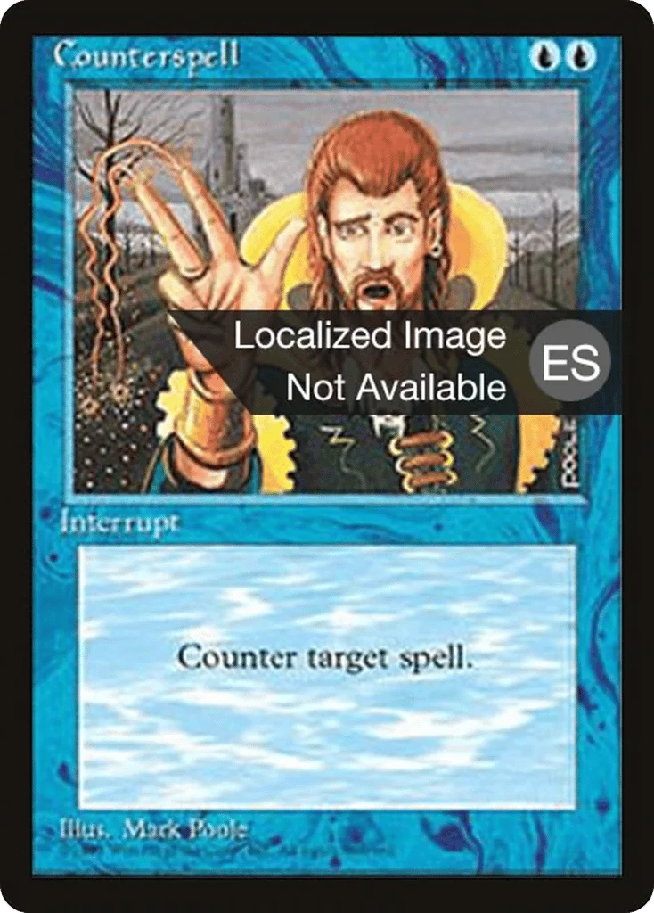 Counterspell · Fourth Edition Foreign Black Border