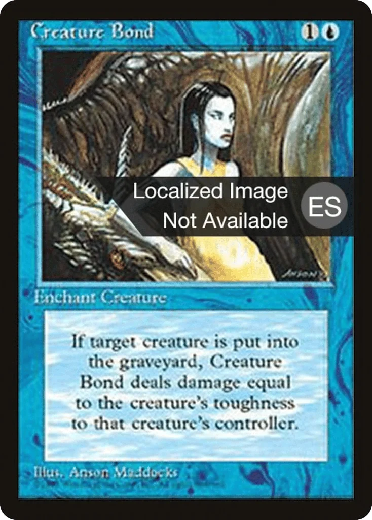 Creature Bond · Fourth Edition Foreign Black Border