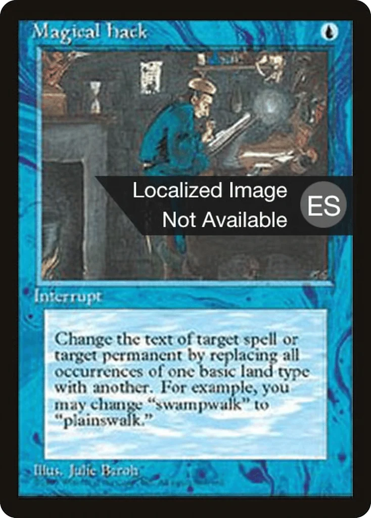 Magical Hack · Fourth Edition Foreign Black Border