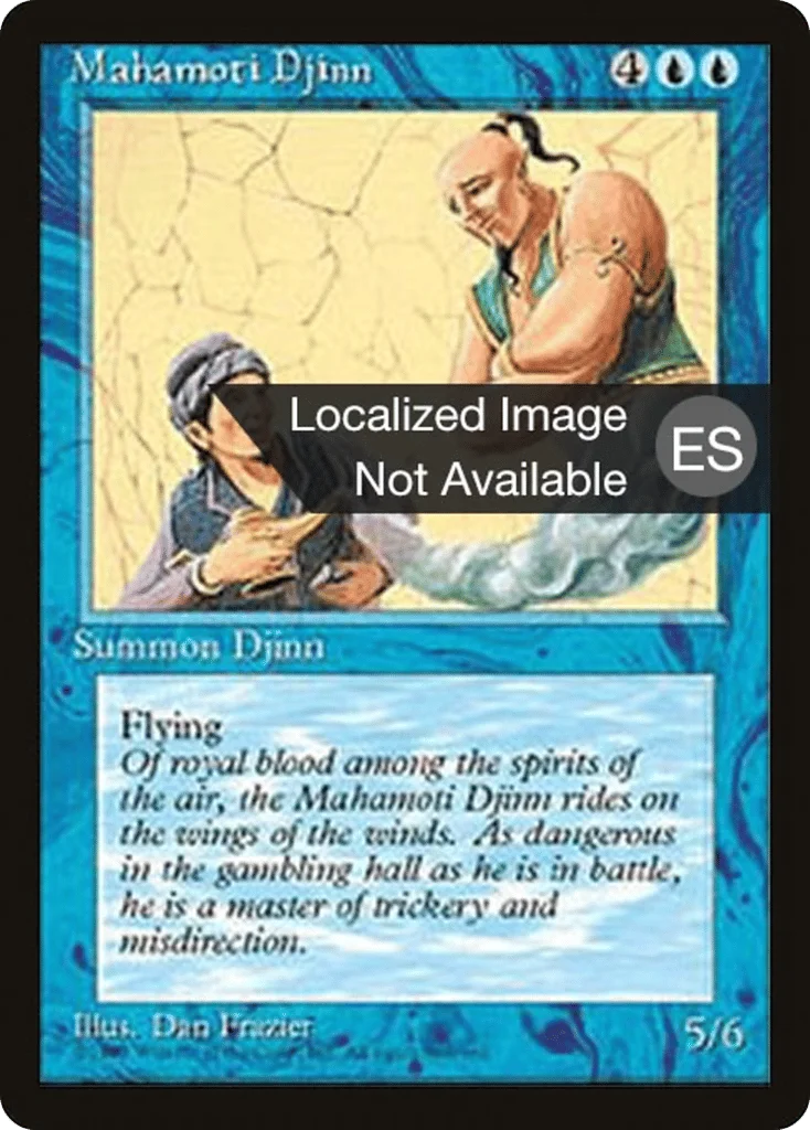 Mahamoti Djinn · Fourth Edition Foreign Black Border