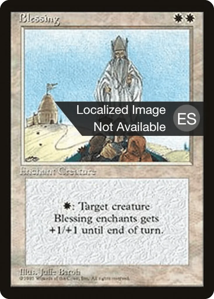 Blessing · Fourth Edition Foreign Black Border