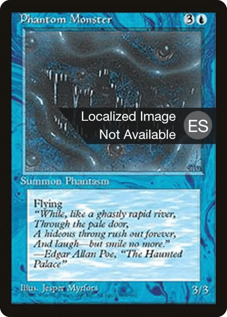 Phantom Monster · Fourth Edition Foreign Black Border