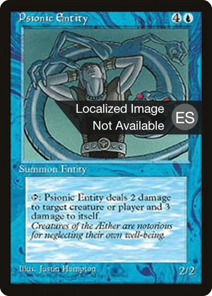Psionic Entity · Fourth Edition Foreign Black Border