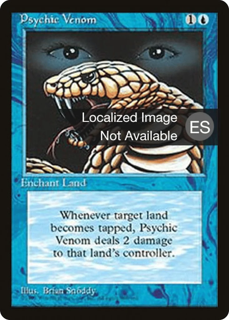 Psychic Venom · Fourth Edition Foreign Black Border
