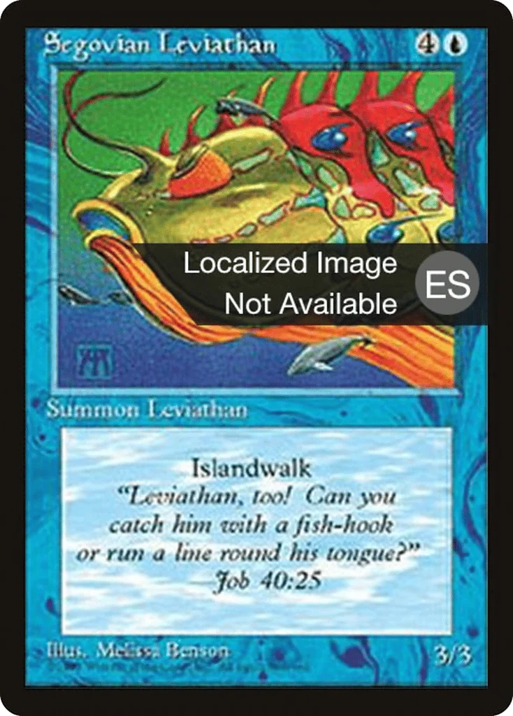 Segovian Leviathan · Fourth Edition Foreign Black Border