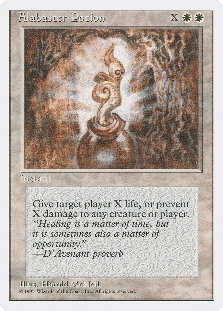 Alabaster Potion · Fourth Edition