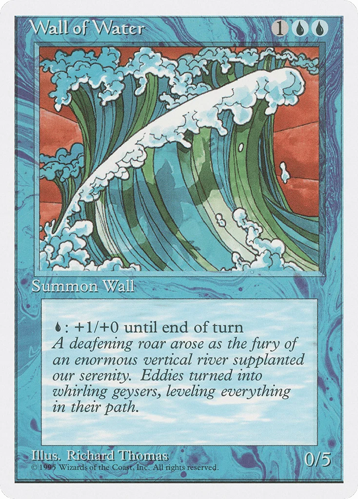 Wall of Water · Fourth Edition