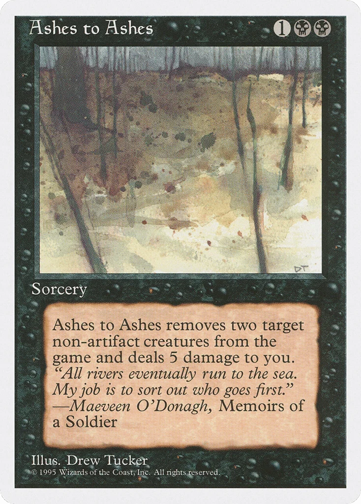 Ashes to Ashes · Fourth Edition