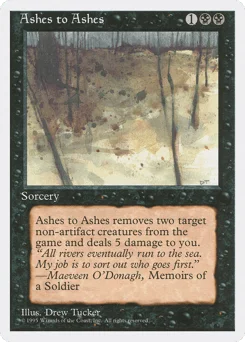 Ashes to Ashes