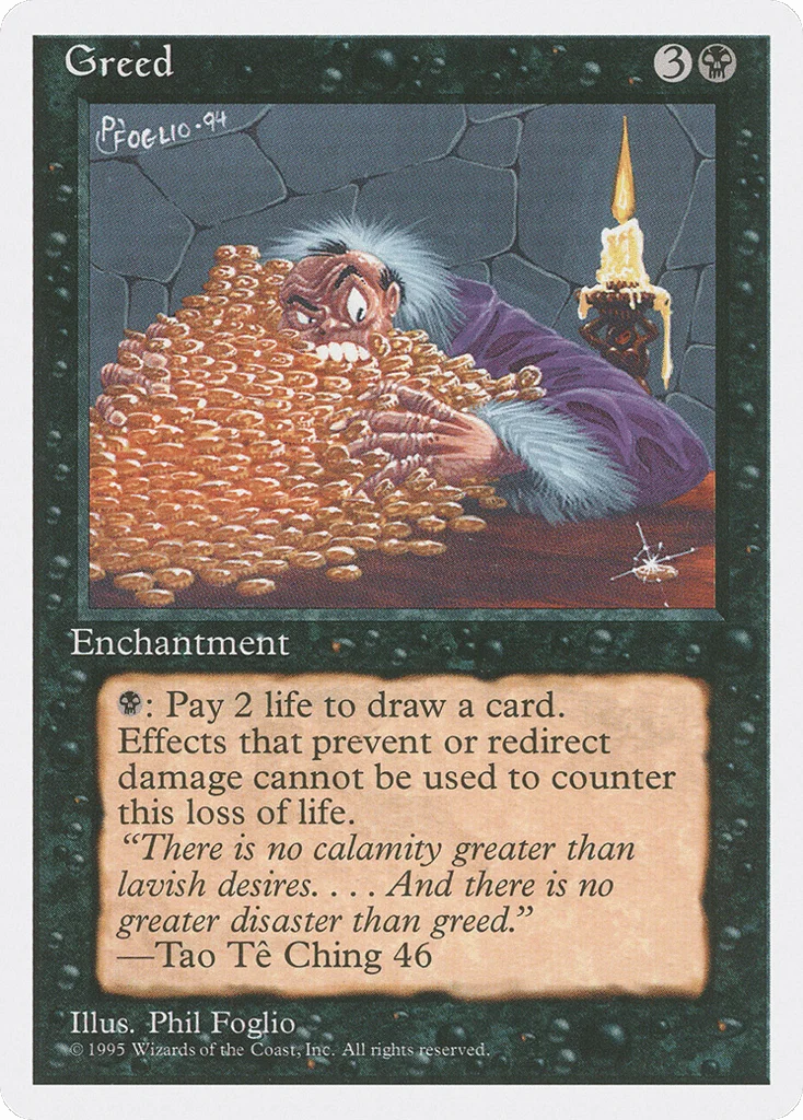 Greed · Fourth Edition