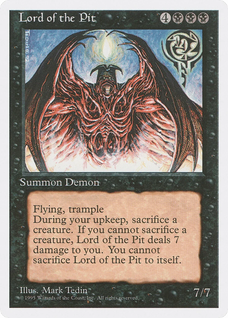 Lord of the Pit · Fourth Edition