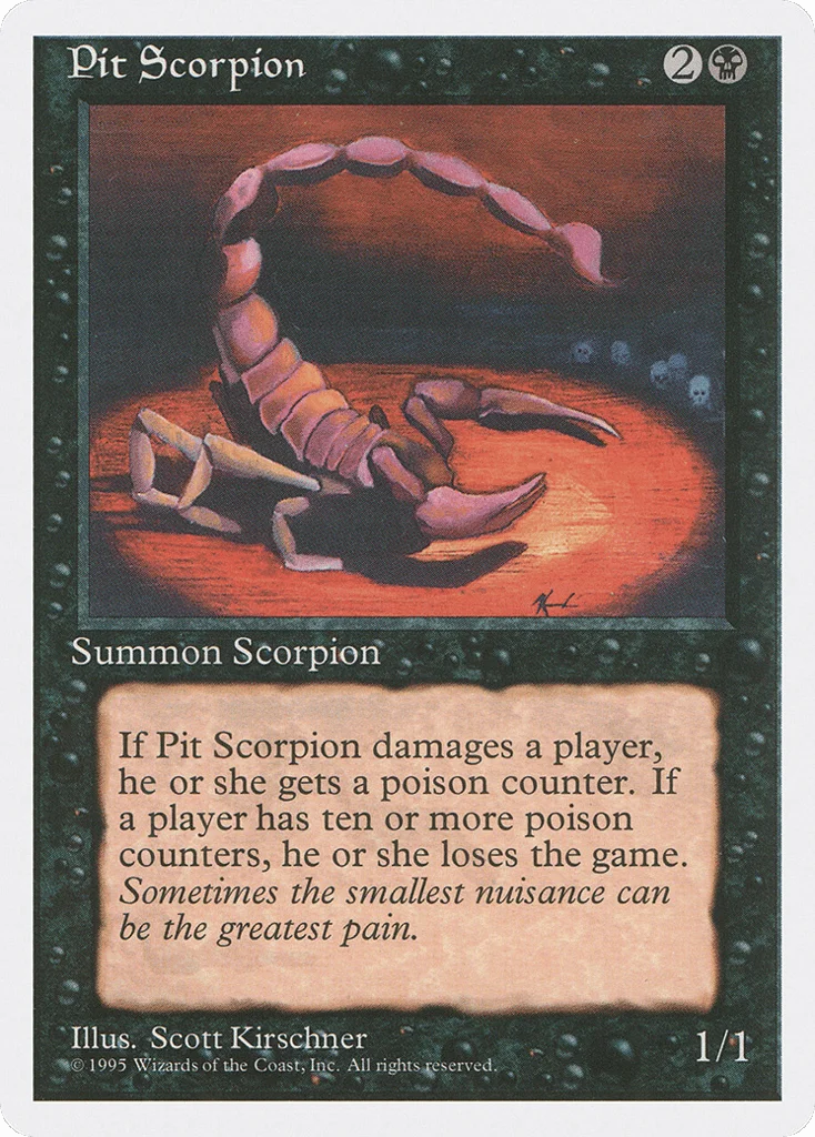 Pit Scorpion · Fourth Edition