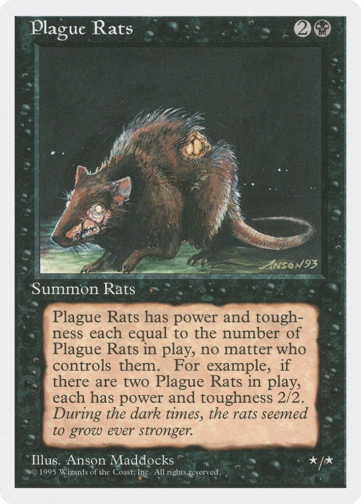 Plague Rats · Fourth Edition