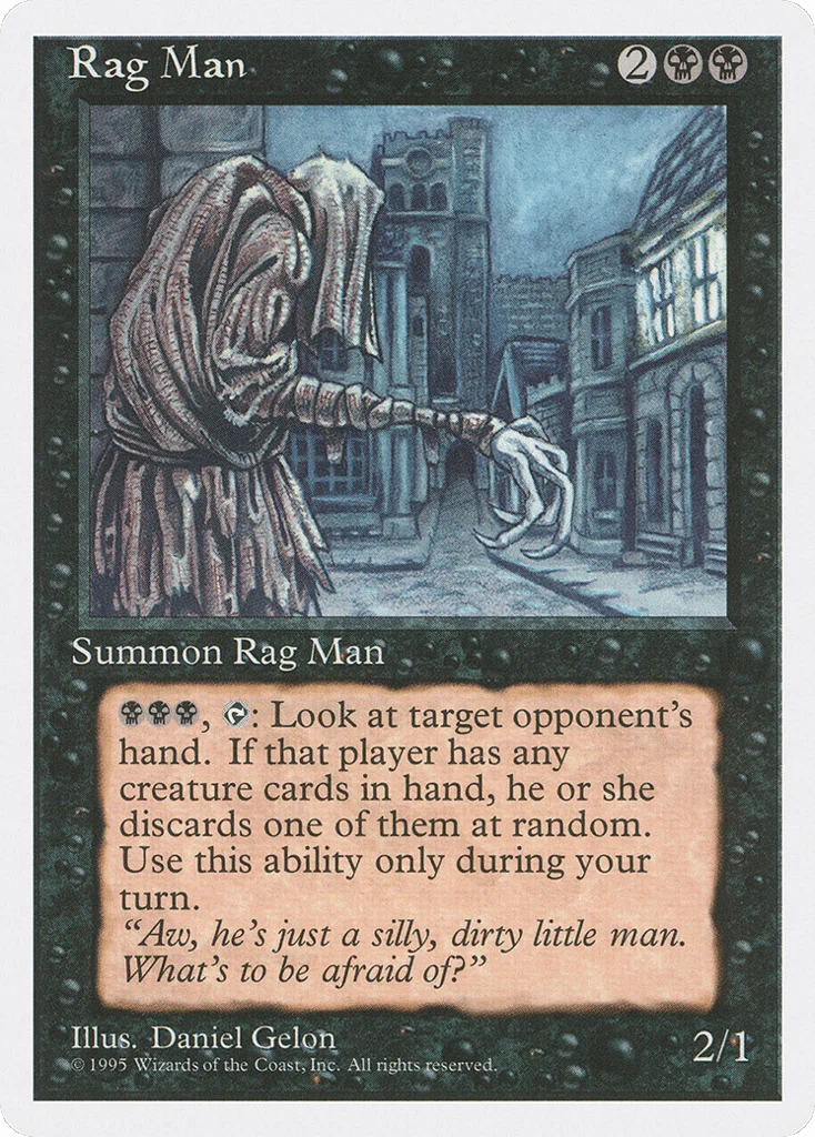Rag Man · Fourth Edition