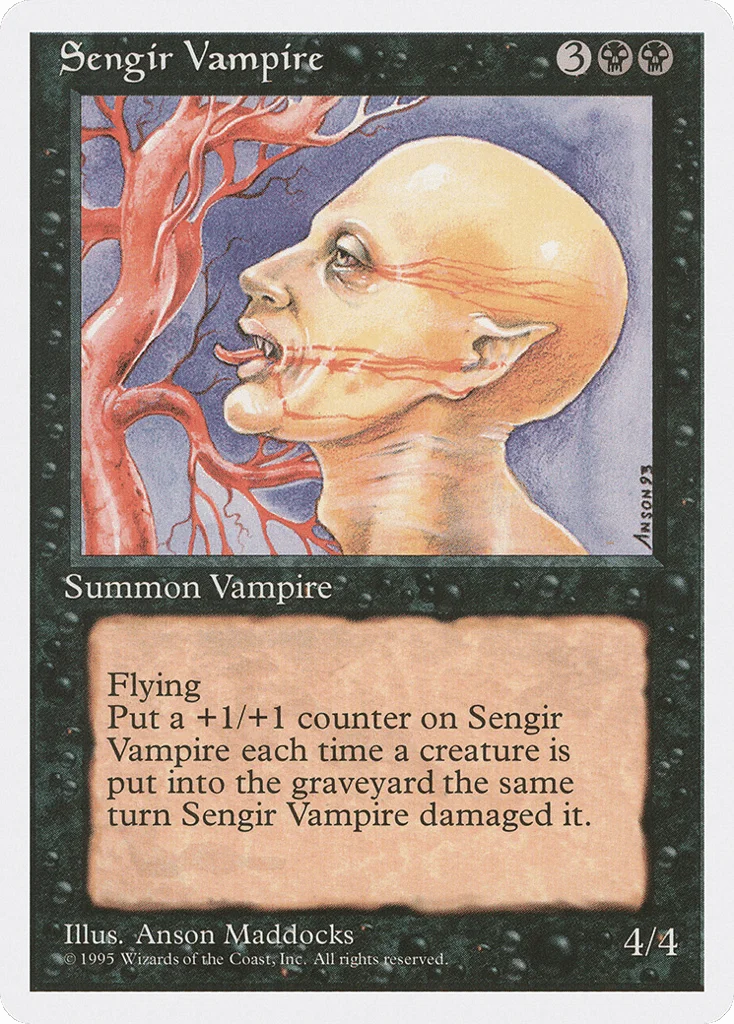 Sengir Vampire · Fourth Edition