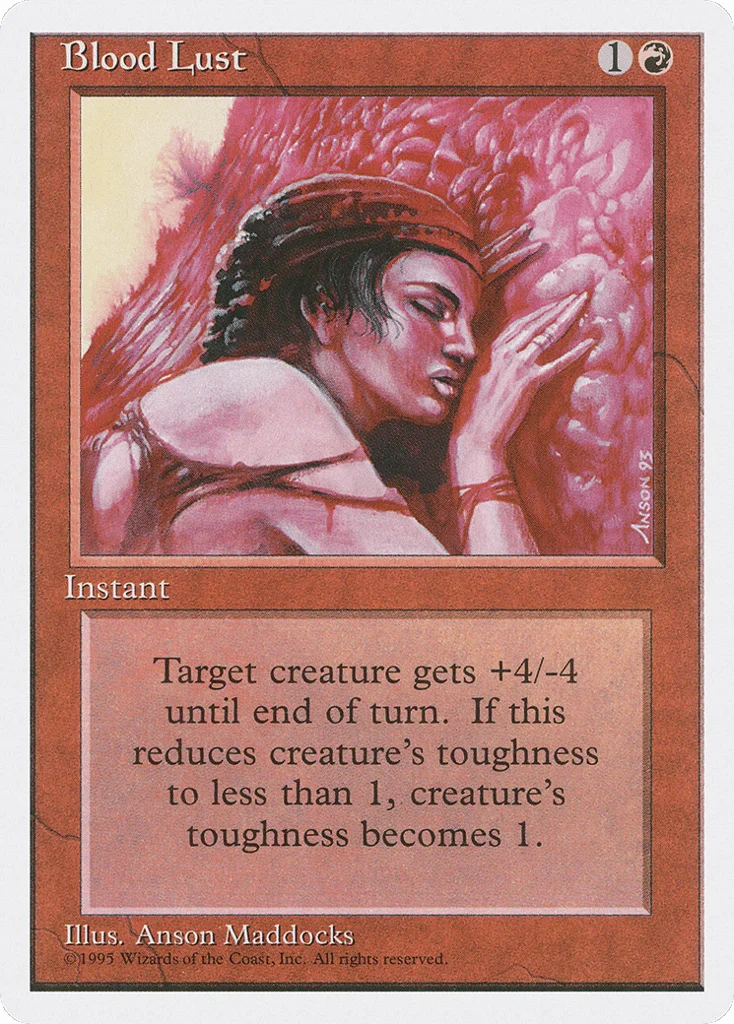 Blood Lust · Fourth Edition