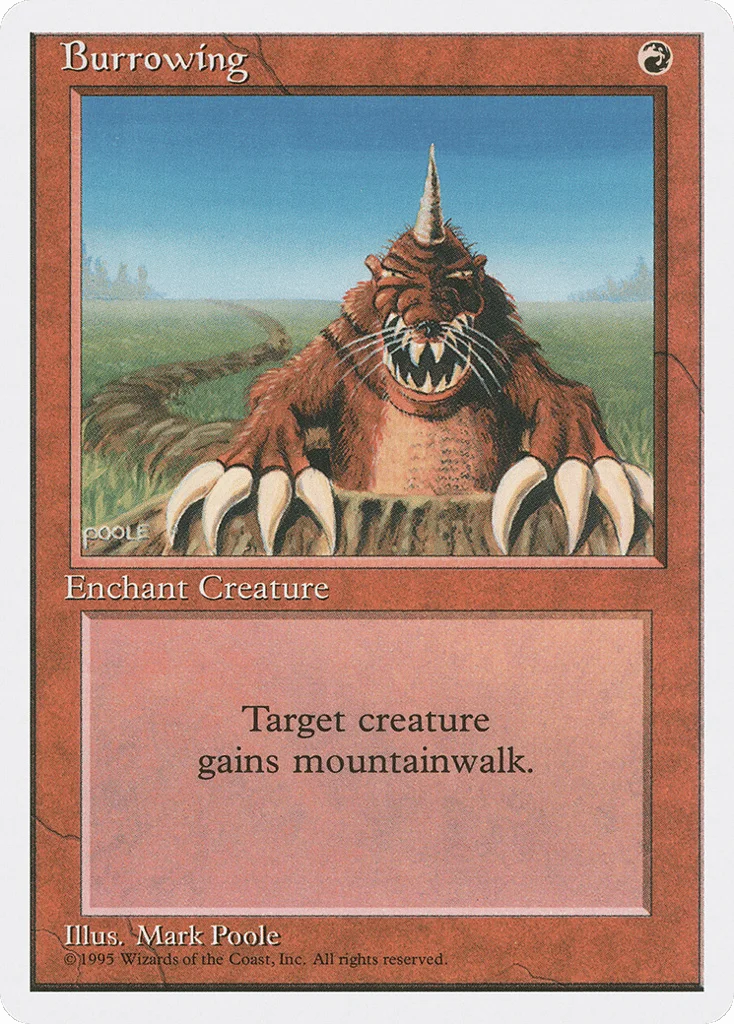 Burrowing · Fourth Edition