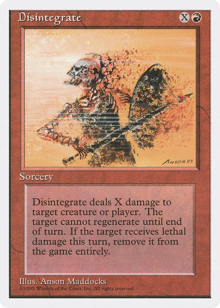 Disintegrate · Fourth Edition