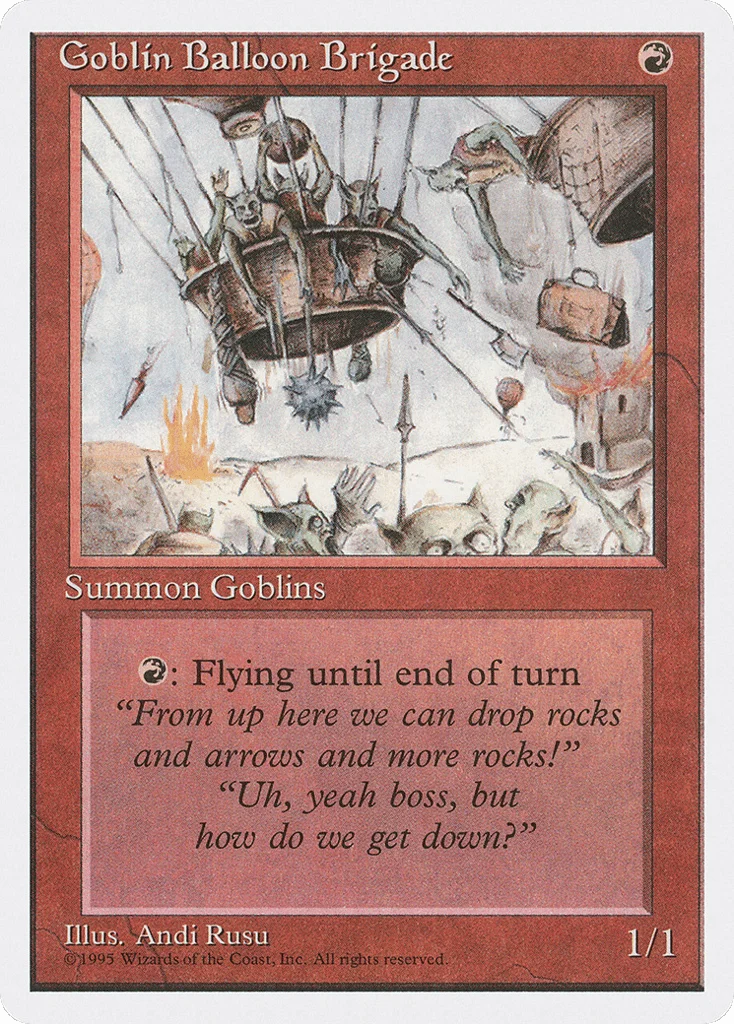 Goblin Balloon Brigade · Fourth Edition