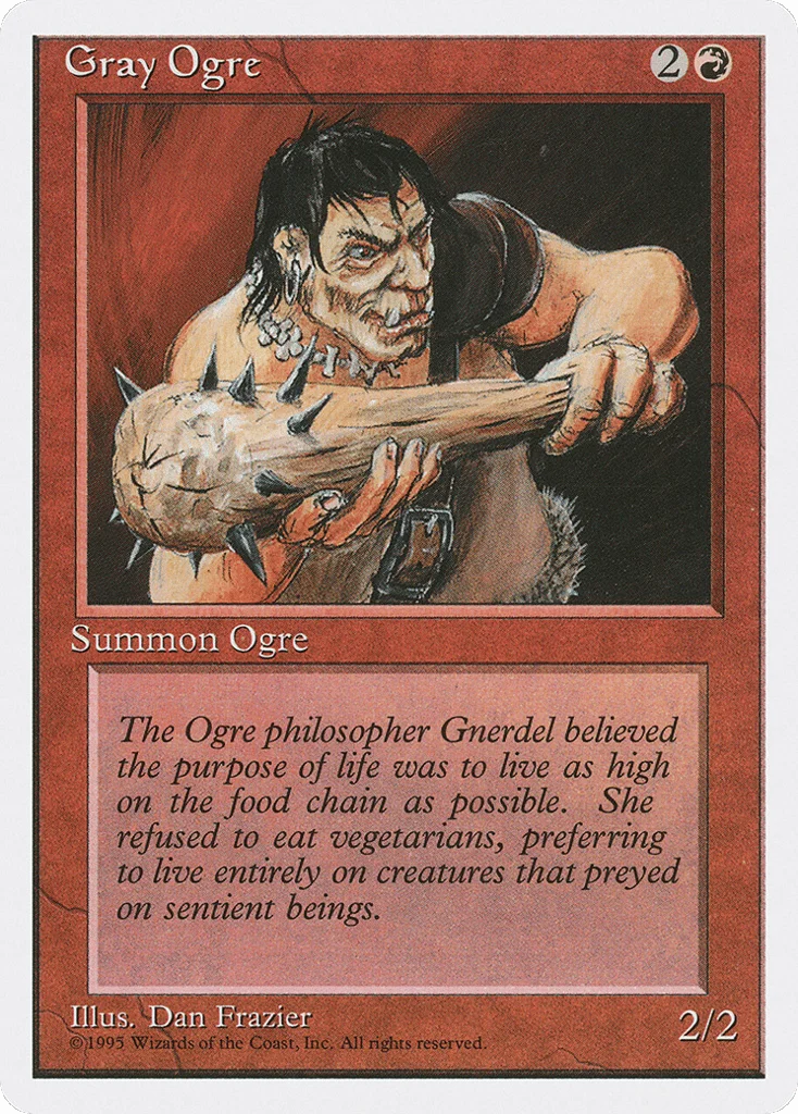 Gray Ogre · Fourth Edition