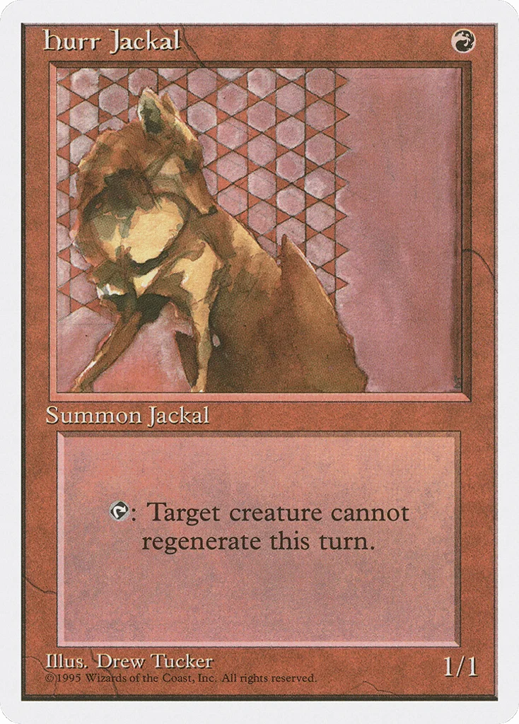 Hurr Jackal · Fourth Edition