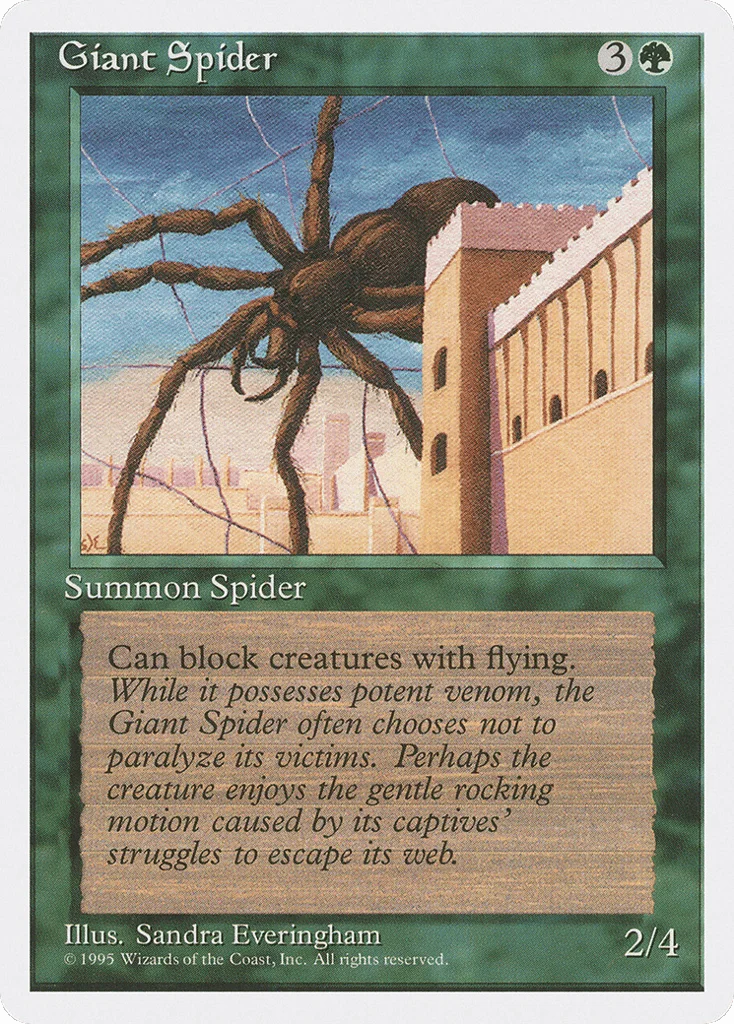 Giant Spider · Fourth Edition