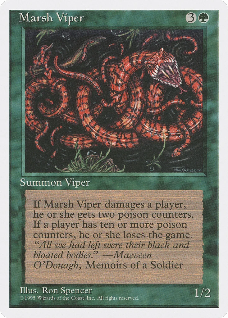 Marsh Viper · Fourth Edition